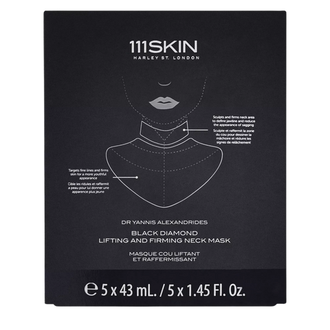 111SKIN Black Diamond Neck Masks 5 x 43ml