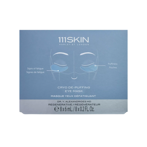 111SKIN Cryo de-puffing eye mask pack of eight