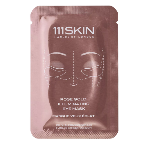 111SKIN Rose Gold illuminating eye mask pack of eight