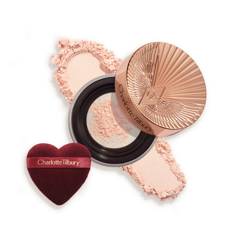 AIRbrush Flawless Blur Loose Powder 15g - Charlotte Tilbury - Brightening Peach