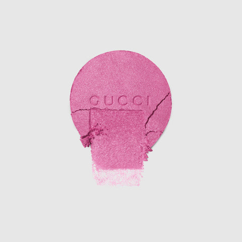 GUCCI Glow Powder Blush 5.5g - 01 Arctic Rose texture