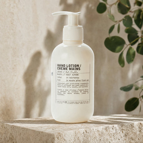 Basil Hand Lotion - editorial