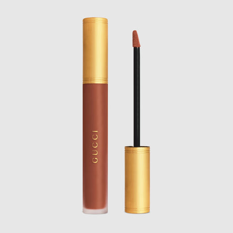 GUCCI Rouge À Lèvres Liquide Matte Lipstick - 308 Lucy Dark Orange