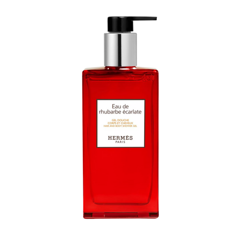 HERMES Eau de rhubarbe écarlate shower gel hair and body shower gel 200ml