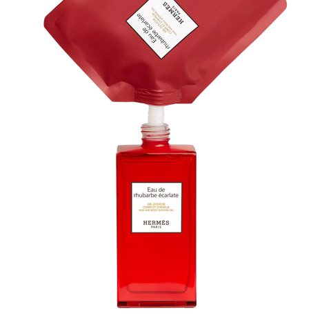 HERMES Eau de rhubarbe écarlate shower gel hair and body shower gel 200ml