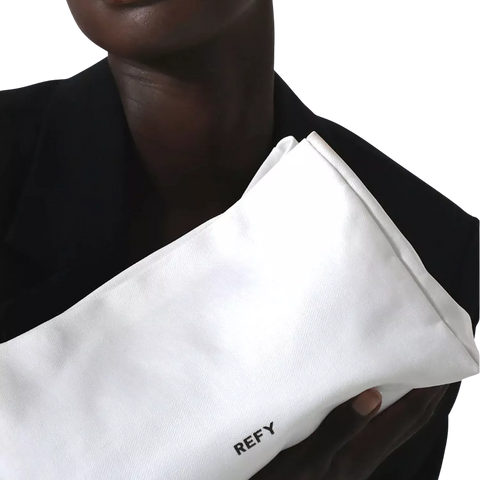 REFY Signature cotton-canvas beauty bag - REFY - תיקי איפור וסטים - 4