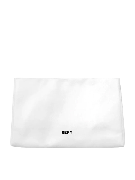 REFY Signature cotton-canvas beauty bag