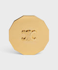 Celine Candle Triomphe Lid in Steel – Gold