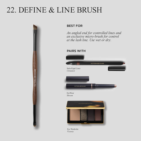 Victoria Beckham Beauty 22 Define & Line Brush