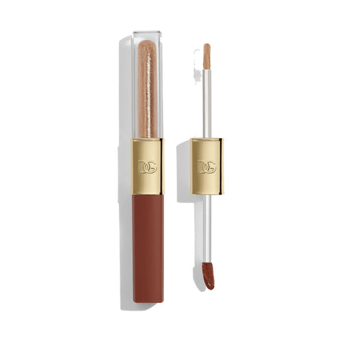 Dolce & Gabbana Make It Double! Lip Tint & Gloss Duo - 04 Caramel Cola