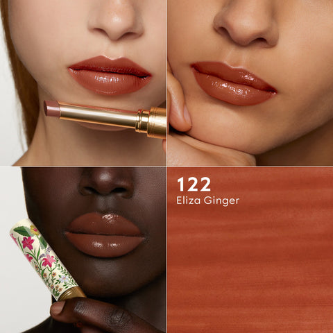 GUCCI Flora Intense Rouge De Beauté Brillant Limited-Edition Lipstick 1.8g - 122 Eliza Ginger