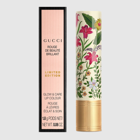 GUCCI Flora Intense Rouge De Beauté Brillant Limited-Edition Lipstick 1.8g - 122 Eliza Ginger