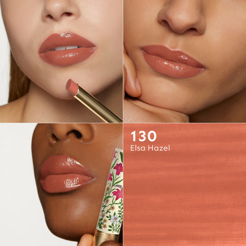 GUCCI Flora Intense Rouge De Beauté Brillant Limited-Edition Lipstick 1.8g - 130 Elsa Hazel