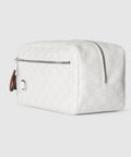Medium GG Toiletry Case – White GG Supreme