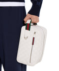 Medium GG Toiletry Case – White GG Supreme