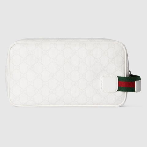 Medium GG Toiletry Case – White GG Supreme
