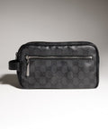 Gucci Essence Classic Small Toiletry Case – GG Canvas - Black GG