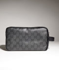 Gucci Essence Classic Small Toiletry Case – GG Canvas - Black GG