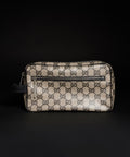 Gucci Essence Classic Small Toiletry Case – GG Canvas - Beige / Black GG