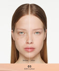 GUCCI Éternité de Beauté Cushion Foundation 14g - 03 before & after