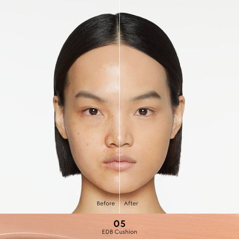 GUCCI Éternité de Beauté Cushion Foundation 14g - 05 before & after