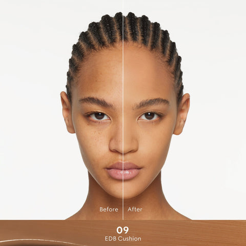 GUCCI Éternité de Beauté Cushion Foundation 14g - 09 before & after