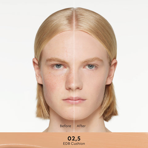 GUCCI Éternité de Beauté Cushion Foundation 14g - 02.5 before & after
