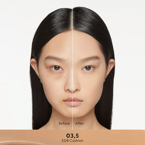 GUCCI Éternité de Beauté Cushion Foundation 14g - 03.5 before & after