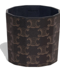Candle Case in Triomphe Canvas and Calfskin