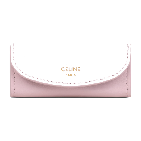 Lipstick Case in Smooth Calfskin – Dirty Pink / Syrah
