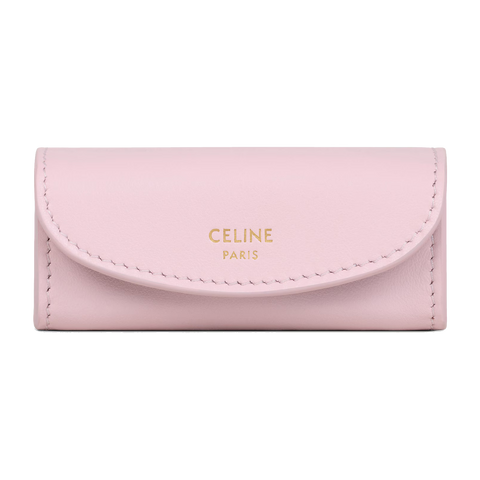 Lipstick Case in Smooth Calfskin – Dirty Pink / Syrah