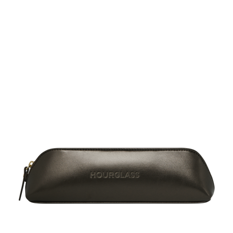 Hourglass Brush Essentials Set - Vegan Leather Makeup Brush Bag