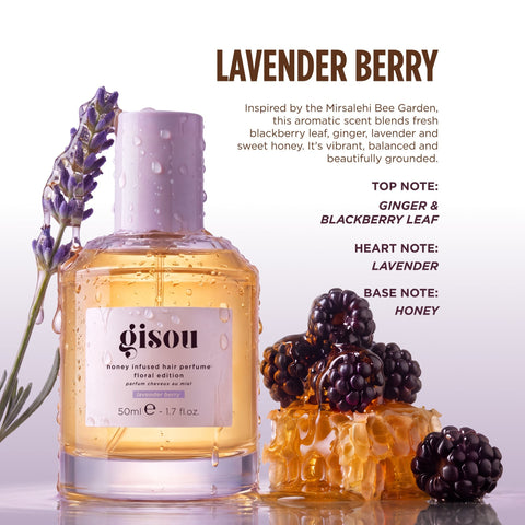 GISOU Honey Infused Hair Perfume Lavender Berry 15ml