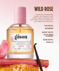 GISOU Honey Infused Hair Perfume Wild Rose 15ml