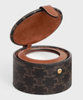 Jewels Case in Triomphe Canvas and Calfskin – Tan