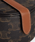 Jewels Case in Triomphe Canvas and Calfskin – Tan