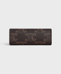 Lipstick Case in Triomphe Canvas – Black / Tan