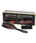 Mason Pearson Mixed Bristle Handy Hairbrush Black (Medium) Mason Pearson