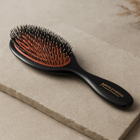 Mason Pearson Mixed Bristle Handy Hairbrush Black (Medium) Mason Pearson studio stone