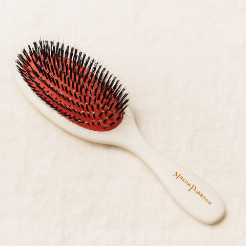 Mason Pearson Mixed Bristle Handy Hairbrush Ivory (Medium) Mason Pearson studio linen