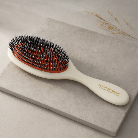 Mason Pearson Mixed Bristle Handy Hairbrush Ivory (Medium) Mason Pearson studio stone