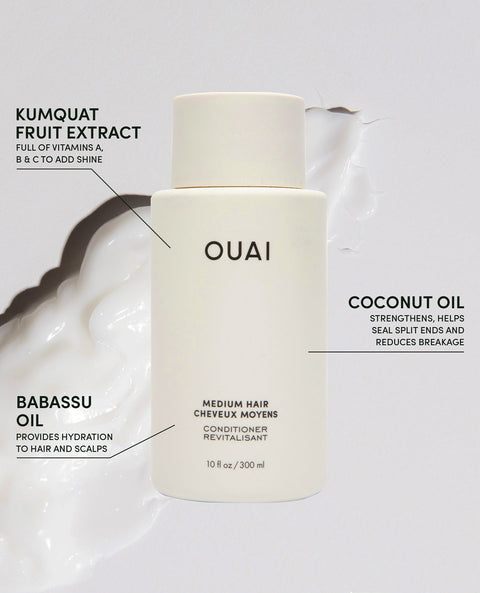 OUAI Medium Hair Conditioner 300ml