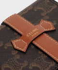 Small Jewels Case in Triomphe Canvas and Calfskin – Tan